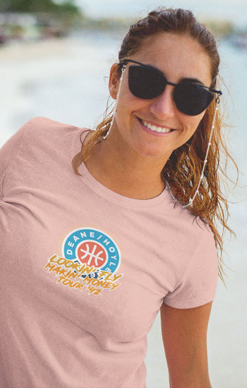 Lookin' fly - Makin' money Tour '92 Unisex-T-Shirt (prism peach)
